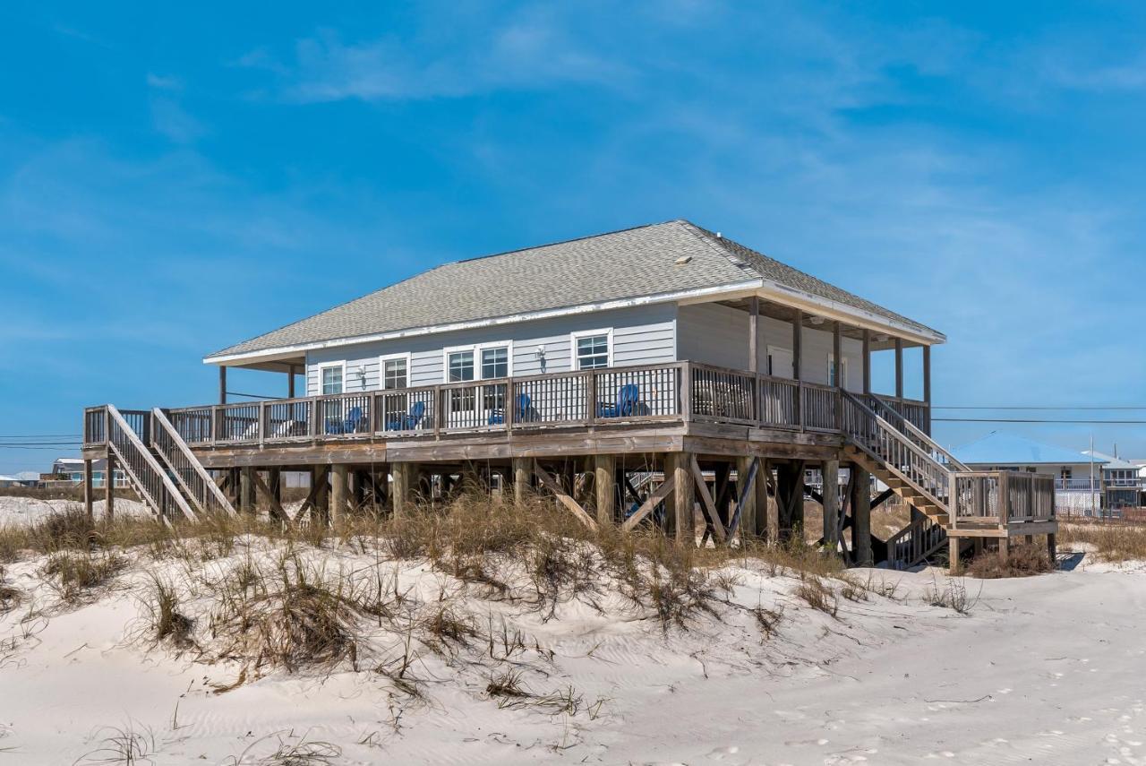 Island Sun - First Row Beach House! Fun And Games Galore - Including A Private Volleyball Pit! Home ドーフィン・アイランド エクステリア 写真