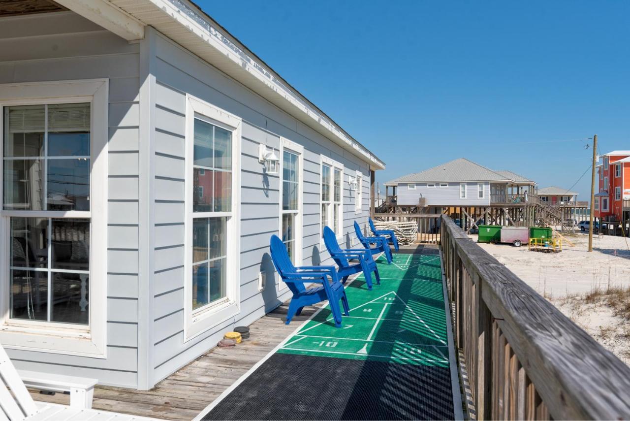 Island Sun - First Row Beach House! Fun And Games Galore - Including A Private Volleyball Pit! Home ドーフィン・アイランド エクステリア 写真