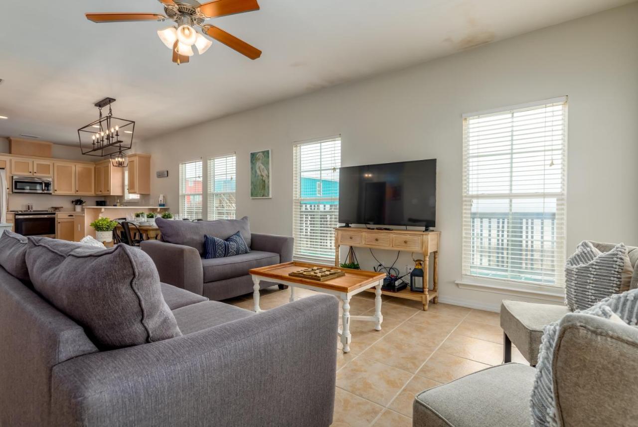 Island Sun - First Row Beach House! Fun And Games Galore - Including A Private Volleyball Pit! Home ドーフィン・アイランド エクステリア 写真